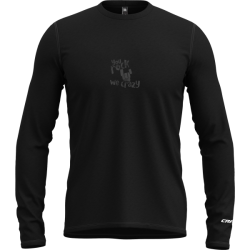 Triko CRAZY Long sleeved gulliver M black