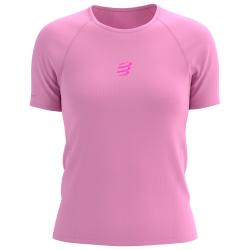 Tri�ko COMPRESSPORT Trail Racing SS Tshirt W begonia
