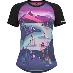 Tri�ko CRAZY Shirt Alpinstar W i love mountain