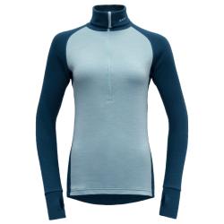 Termo DEVOLD Expedition Merino 235 Z.Neck Wmn flood/cameo