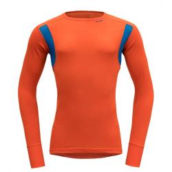 Tri�ko DEVOLD Hiking Man Shirt Brick/Skydiver