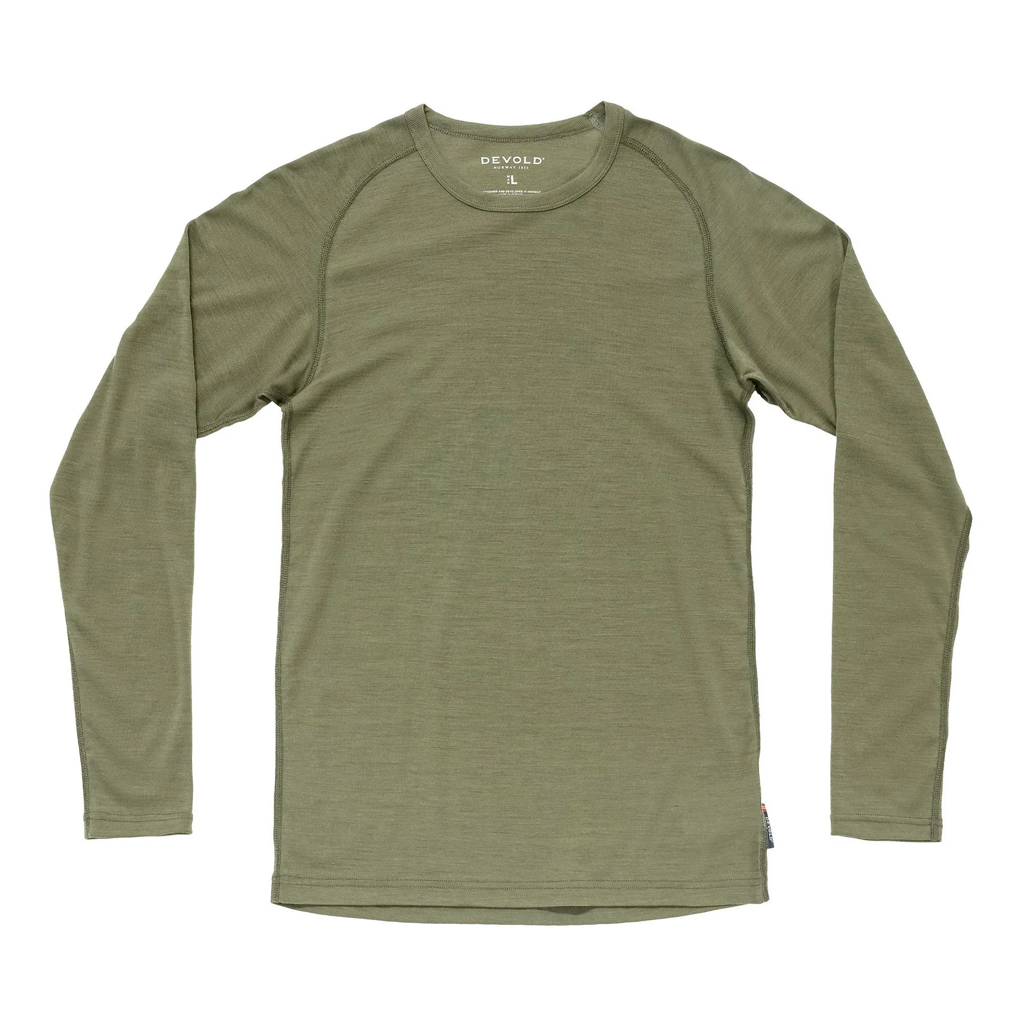 Triko DEVOLD Lauparen Merino 190 lichen