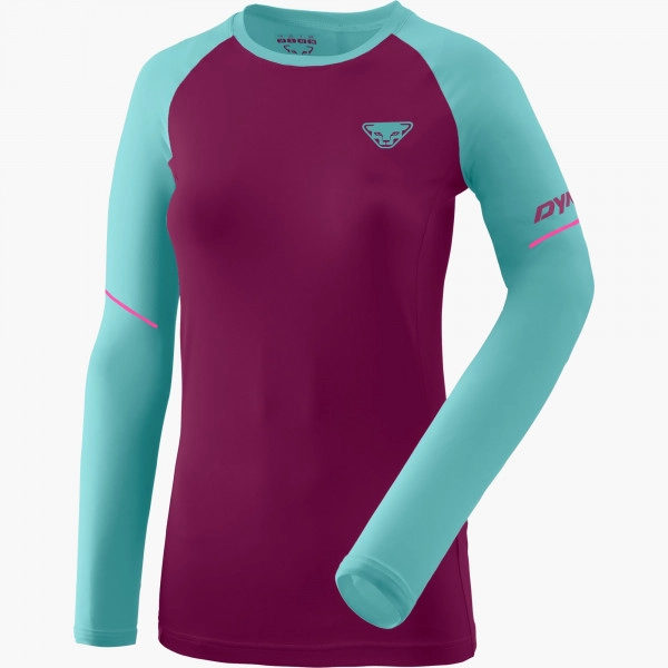 Triko DYNAFIT Alpine Pro W L/S tee beet red