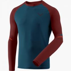 Triko DYNAFIT Alpine Pro M L/S tee mallard blue