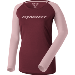 Triko DYNAFIT 24/7 W L/S tee burgundy
