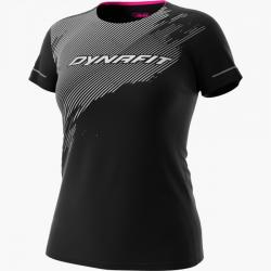 Tri�ko DYNAFIT Alpine 2 W s/s tee black out nimbus