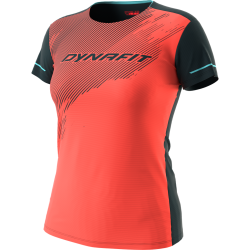 Tri�ko DYNAFIT Alpine 2 s/s tee W hot coral