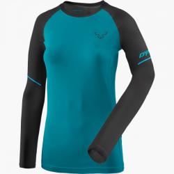 Tri�ko DYNAFIT Alpine Pro W L/S tee black out ocean