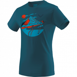 Triko DYNAFIT Artist series CO T-shirt M fjord/hike