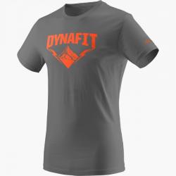 Tri�ko DYNAFIT Graphic CO M S/S tee quiet shade hardcore
