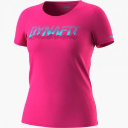 Tri�ko DYNAFIT Graphic CO W S/S tee flamingo range