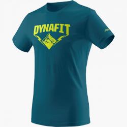 Tri�ko DYNAFIT Graphic CO M S/S tee petrol hardcore