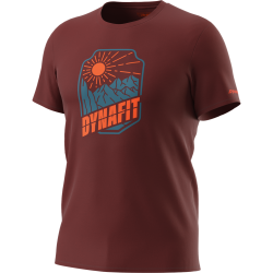 Triko DYNAFIT Graphic CO M S/S tee syrah