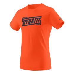 Tri�ko DYNAFIT Graphic CO M S/S Tee orange