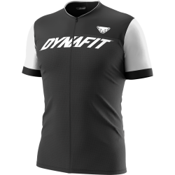 Triko DYNAFIT Ride Light S/S FZ tee M black out