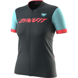 Tri�ko DYNAFIT Ride light s/s fz tee W marine blue
