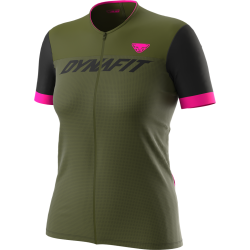Triko DYNAFIT Ride light s/s fz tee W winter moss