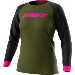Tri�ko DYNAFIT Ride L/S W winter moss
