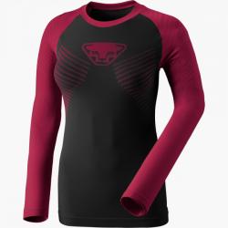 Termo triko DYNAFIT Speed Dryarn W L/S tee beet red
