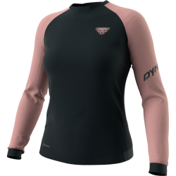 Mikina DYNAFIT Speed PTC W L/S mokarosa