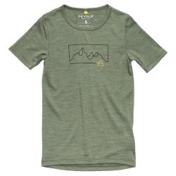 Tri�ko DEVOLD Active Outline Tee M forest