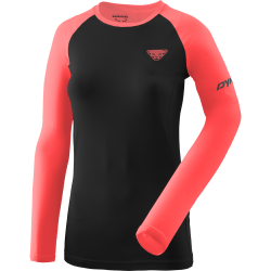 Tri�ko DYNAFIT Alpine Pro W LS Tee ultra coral