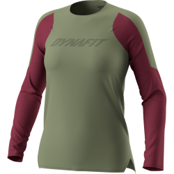 Tri�ko DYNAFIT Ride L/S Tee W sage