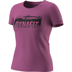 Tri�ko DYNAFIT Transalper Graphic SS Tee W magenta