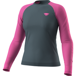 Tri�ko DYNAFIT Ultra S-Tech LS Tee W pink glo