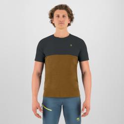 Tri�ko KARPOS Cimonega T-Shirt bronze/woodl.gray