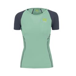 Tri�ko KARPOS Lavaredo Evo d�msky dres lichen/ombre blue