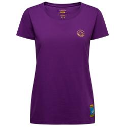 Tri�ko LA SPORTIVA Climbing on the Moon T-Shirt W viola/gialb