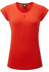 Tri�ko MOUNTAIN EQUIPMENT W�s Equinox tee pop red