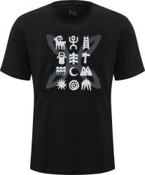Tri�ko MONTURA Rock Painting T-Shirt black