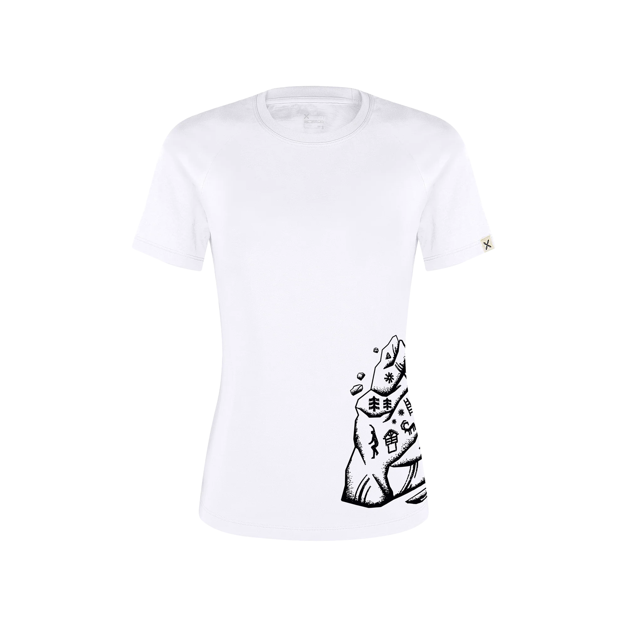 Tri�ko MONTURA Spire T-Shirt W white