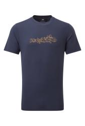 Tri�ko MOUNTAIN EQUIPMENT Groundup Skyline T-Shirt M cosmos