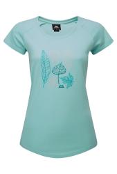 Triko Mountain Equipment Leaf T-shirt W aqua