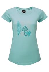 Triko MOUNTAIN EQUIPMENT Leaf T-shirt W aqua