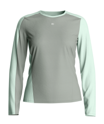 Tri�ko ORTOVOX 120 Cool Tec Fast Upward LS W green sage