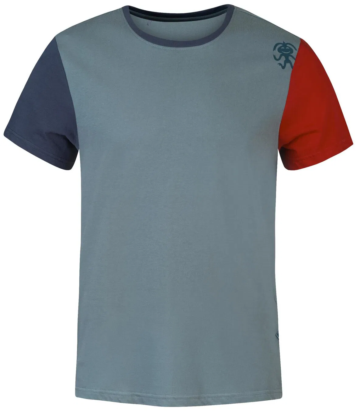 Tri�ko RAFIKI Granite T-Shirt M stormy/chili/ink