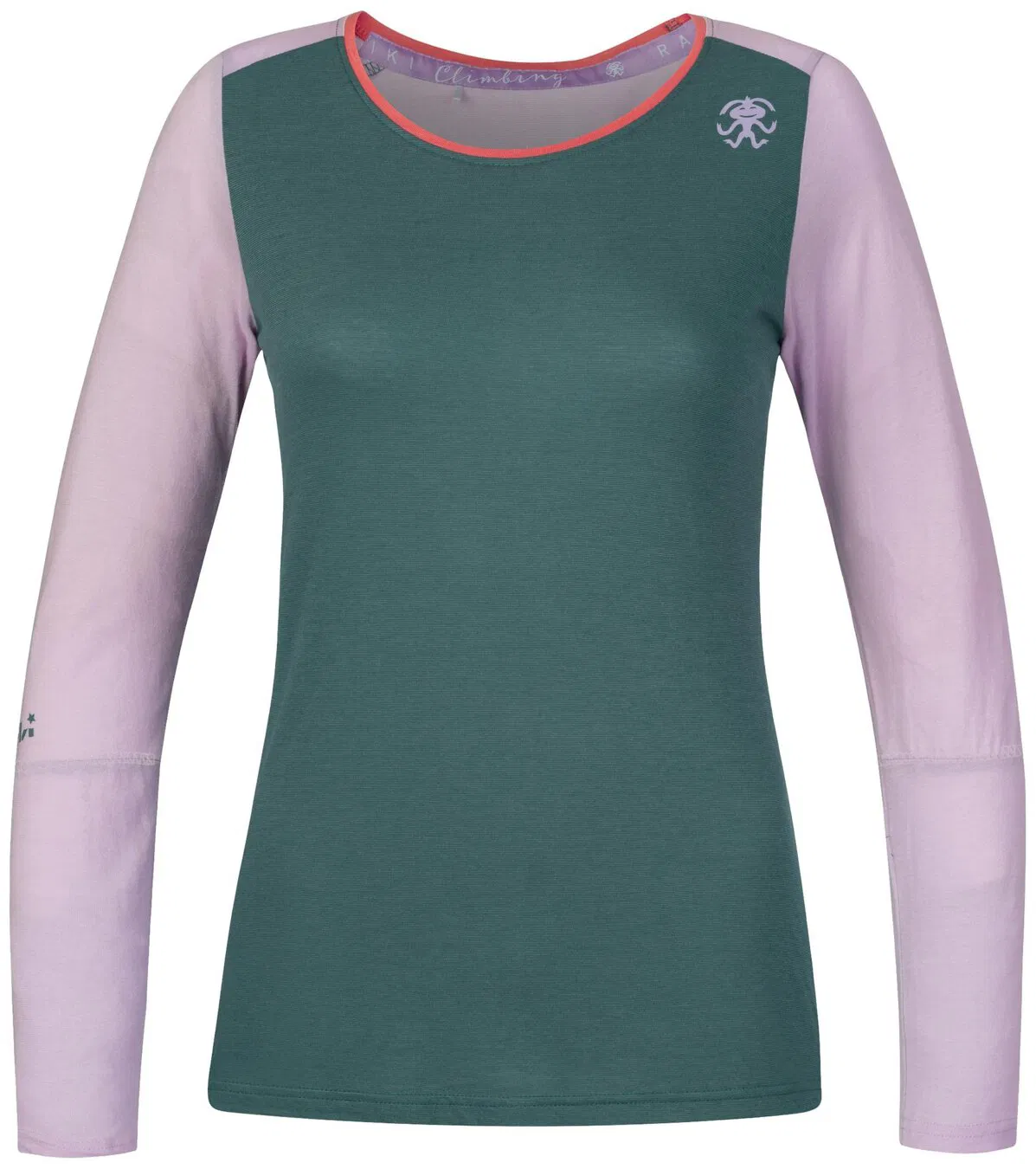 Tri�ko RAFIKI Finale T-Shirt LS W hydro/orchid