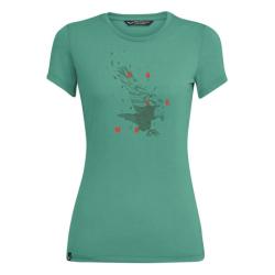 Triko SALEWA Eagle Figure DRI-REL W S/S Tee
