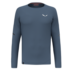 Triko SALEWA Pedroc Dry M L/S tee java blue