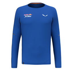 Triko SALEWA X-Alps tech dry M L/S tee electric blue