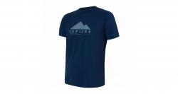 Tri�ko SENSOR Merino Air PT Explore deep blue