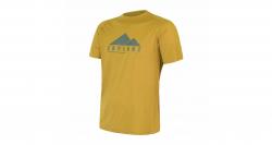 Tri�ko SENSOR Merino Air PT Explore mustard