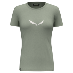Tri�ko SALEWA Solid Dry W T-shirt 5130 shadow