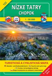 Turistická mapa VKÚ Nízke Tatry Chopok 1:50 000