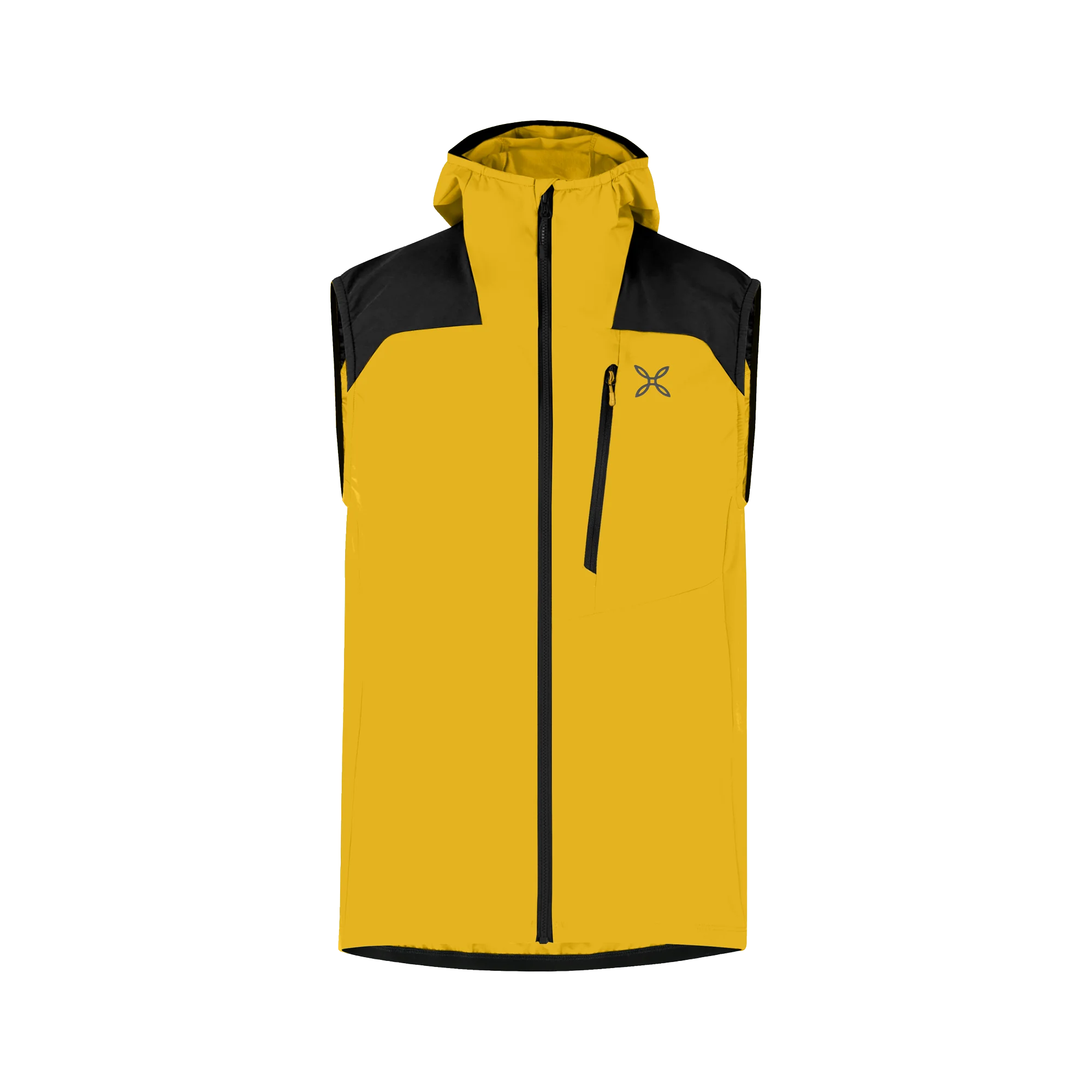 Vesta MONTURA Rise Hooded Vest mustard