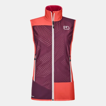 Vesta ORTOVOX Ws Col Becchei vest coral
